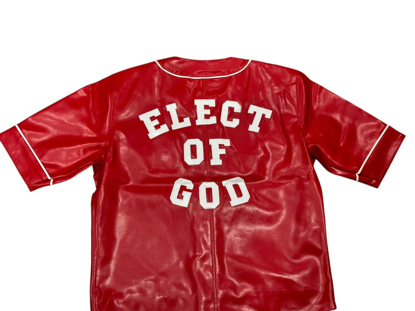 Leather Apple Red Elect of God Jersey