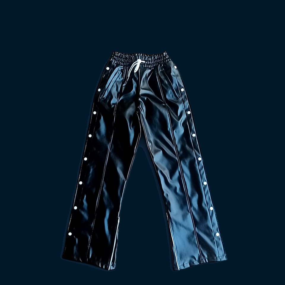 Royal Blood Kingz Black Leather Pants