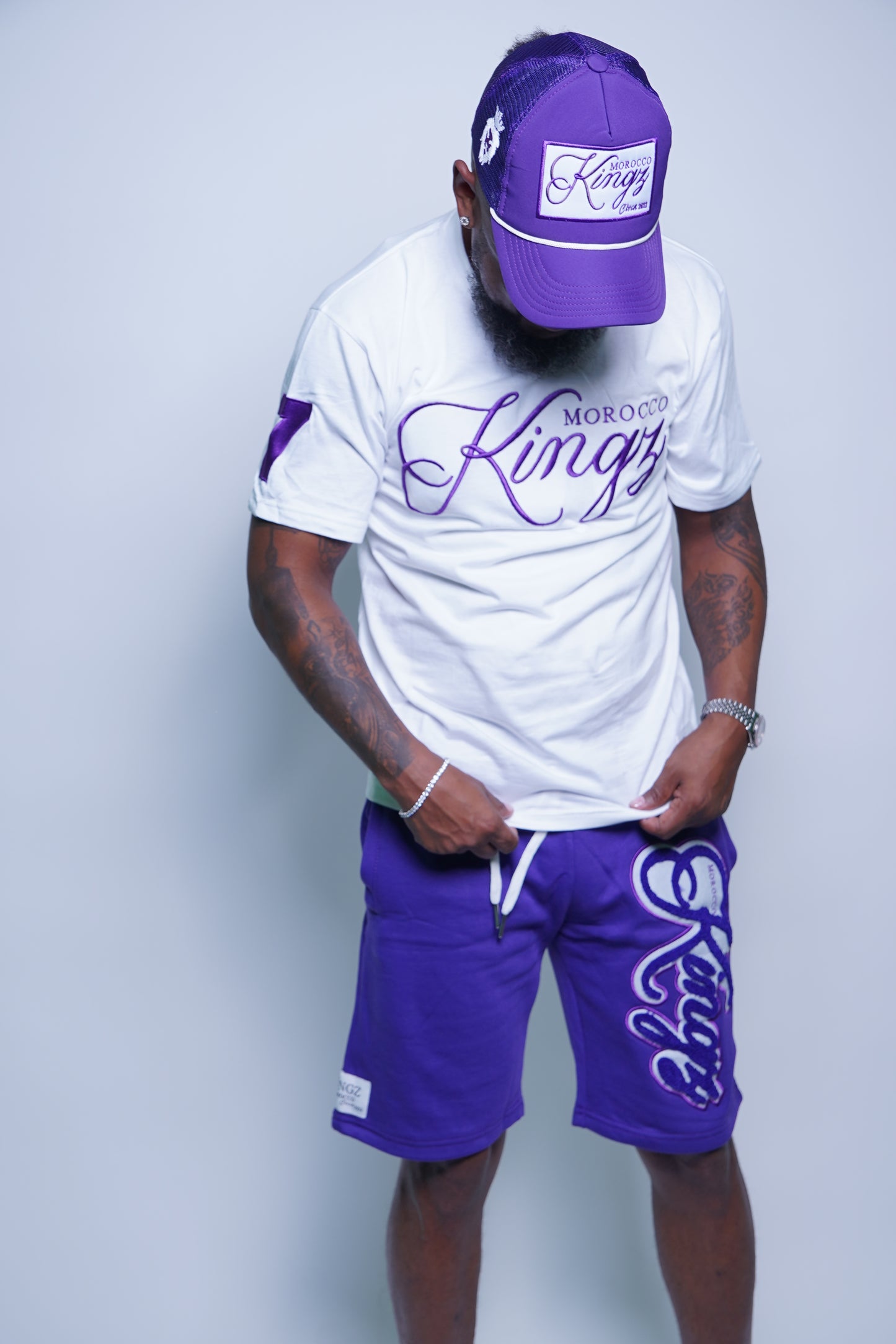 Kingz Purple Signature Shirt