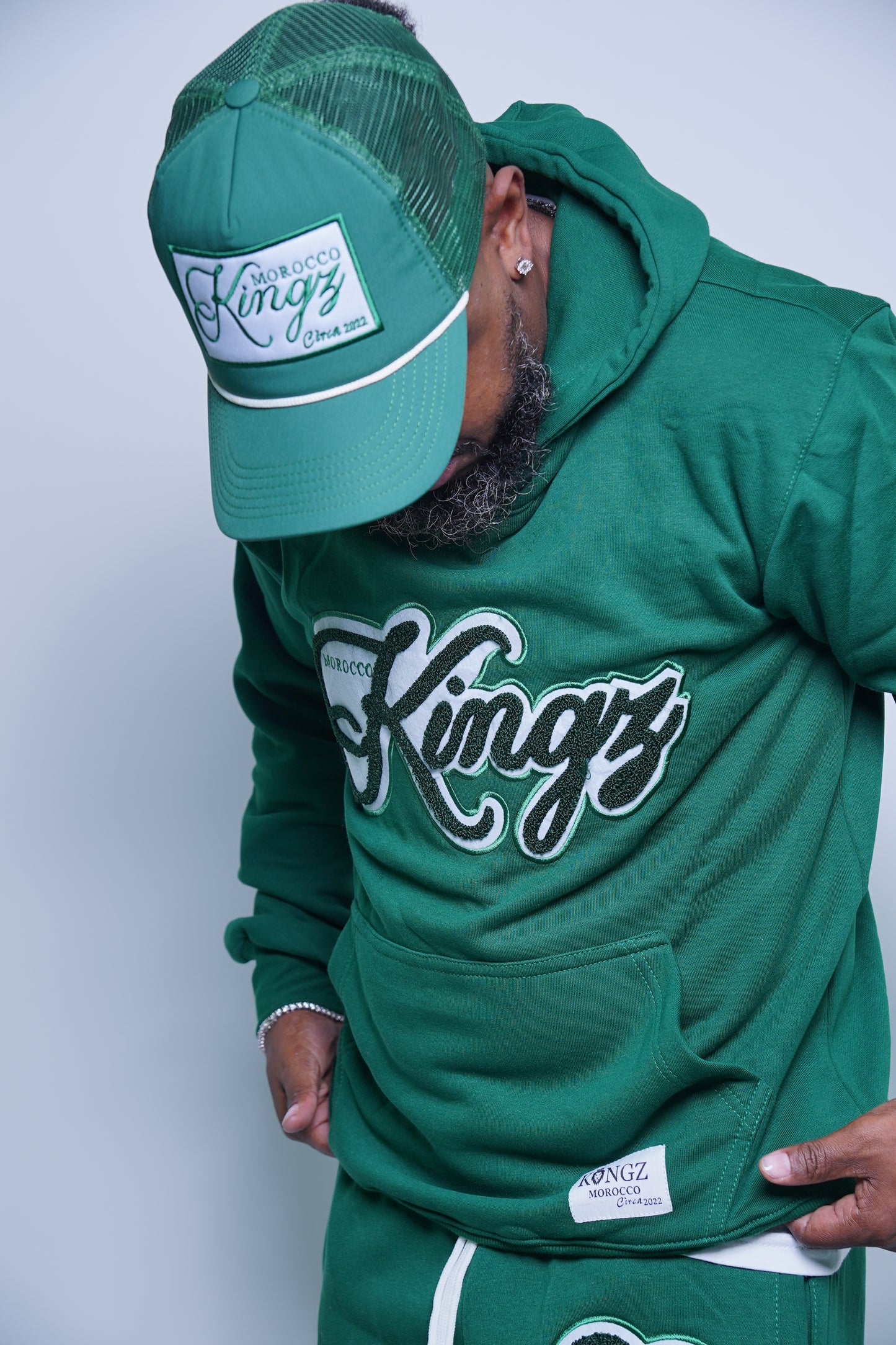 Kingz Olive Green Hoodie