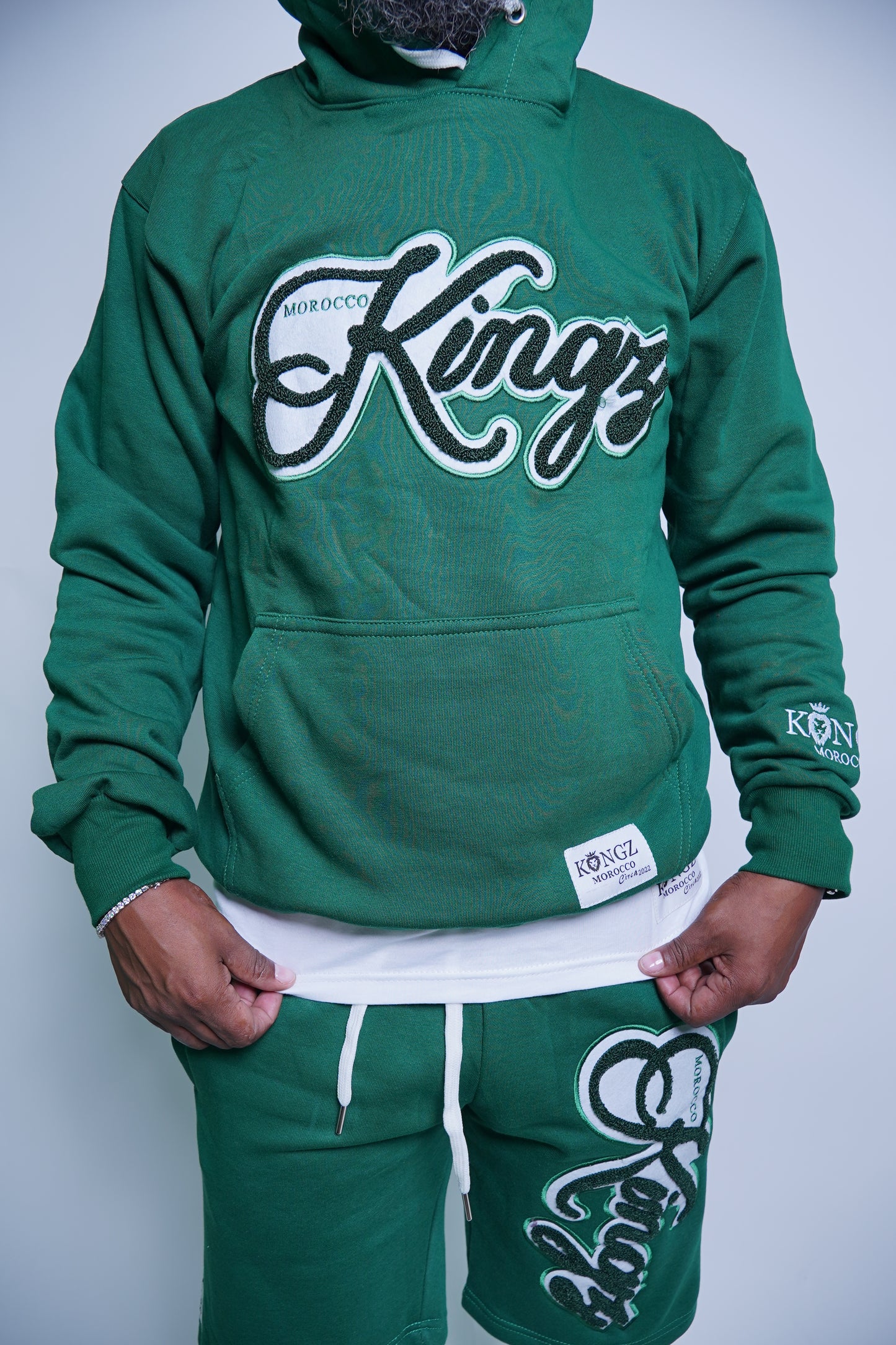 Kingz Olive Green Hoodie