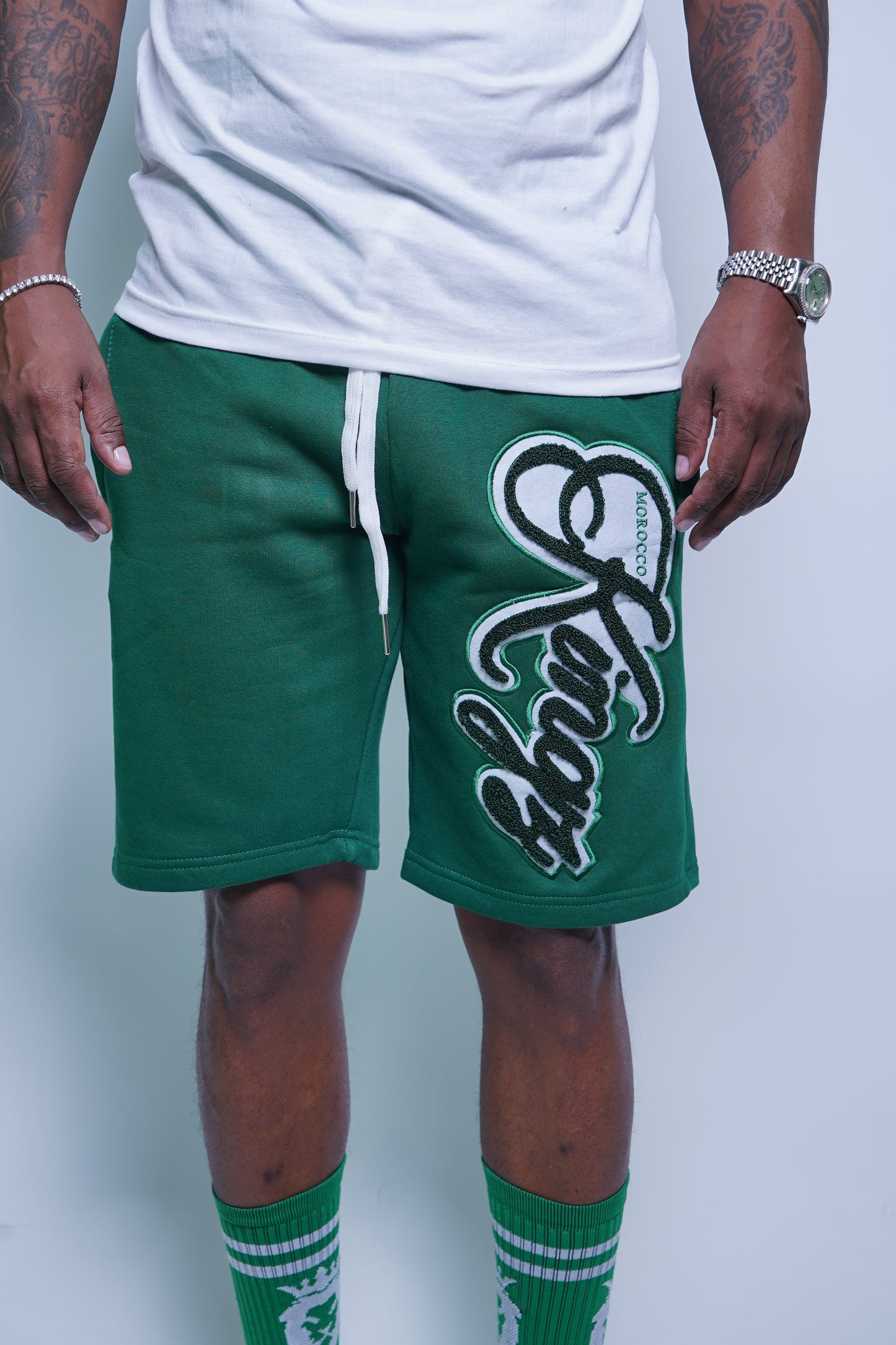 Kingz Olive Green Shorts