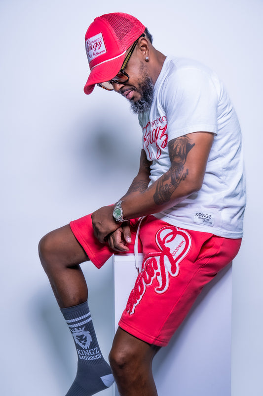 Kingz Apple Red Shorts